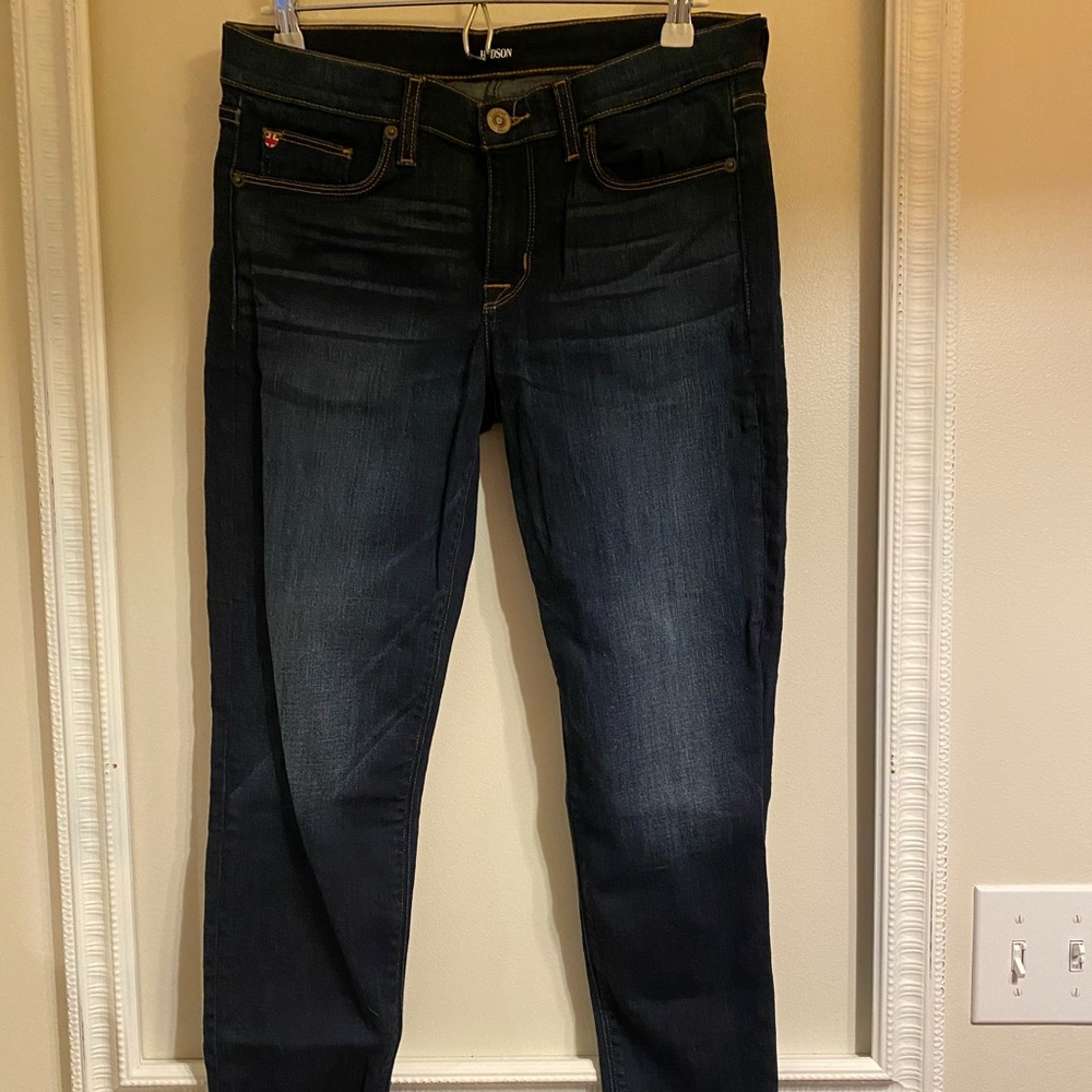 Hudson cropped jeans